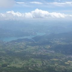 Flugwegposition um 13:16:30: Aufgenommen in der Nähe von Département Hautes-Alpes, Frankreich in 3044 Meter